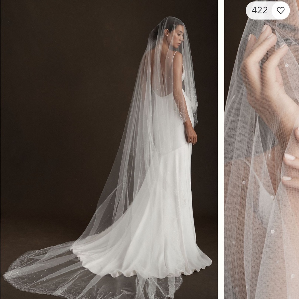 BLOSSOM VEILS SPARKLE VEIL from Anthropologie - New and Never Worn